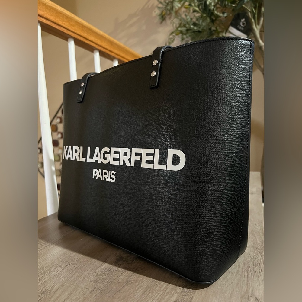 NWT Karl Lagerfeld Paris Tote Bag - Picture 4 of 7